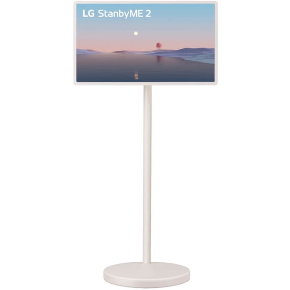 LG 27" StanbyME 2 Portable Touch Screen w/ Folio Cover, QHD (2560×1440), Dolby Vision, HDR10, Filmmaker Mode, Built-in Battery (up to 4 hrs), Full Swivel Rotation – 27LX6TYGA (2025)