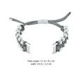 thumbnail image 2 of Weiweiguan Adjustable Fabric Watch Band Bracelet Replacement Compatible with Fitbit Luxe, 2 of 6