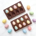 thumbnail image 2 of SIYTUAU Silicone 8-Cavity Easter Egg Shaped Molds Food Grade For Diy Cake Chocolate Candy Baking Supplies, 2 of 5