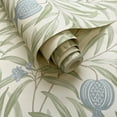 thumbnail image 4 of Belgravia Decor Elena Blue Pomegranate Wallpaper, 4 of 4