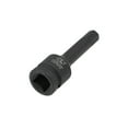 thumbnail image 3 of Uxcell H10 1/2-Inch Metric Drive Impact Hex Bit Socket Cr-Mo Steel Black 1pcs, 3 of 5
