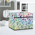 thumbnail image 5 of HELLHERO Colored Textures Sewing Dust Cover 17.7 x 8.6 x 12.5 inches Machine Washable Sewing Machine Sleeve Covers Soft, 5 of 8