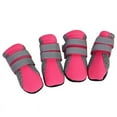 thumbnail image 2 of Promotion Clearance!4Pcs/set Lightweight Pet Dog Shoes Paw Protector Dog Boots Reflective with Anti-Slip Sole for Small and Big Dogs, 2 of 5