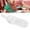 White, variant on Riousery Baby Bottle Spoon Squeeze Feeder with Storage Dual Use Infant Dispenser, BPA Free Ergonomic Design Extrusion Type Feeding Tool Pink (8.66 inches / 22 cm)
