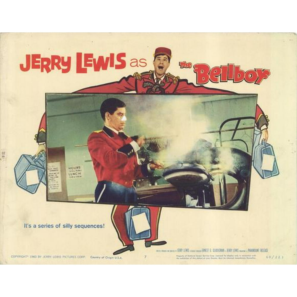 The Bellboy movie POSTER (Style G) (11