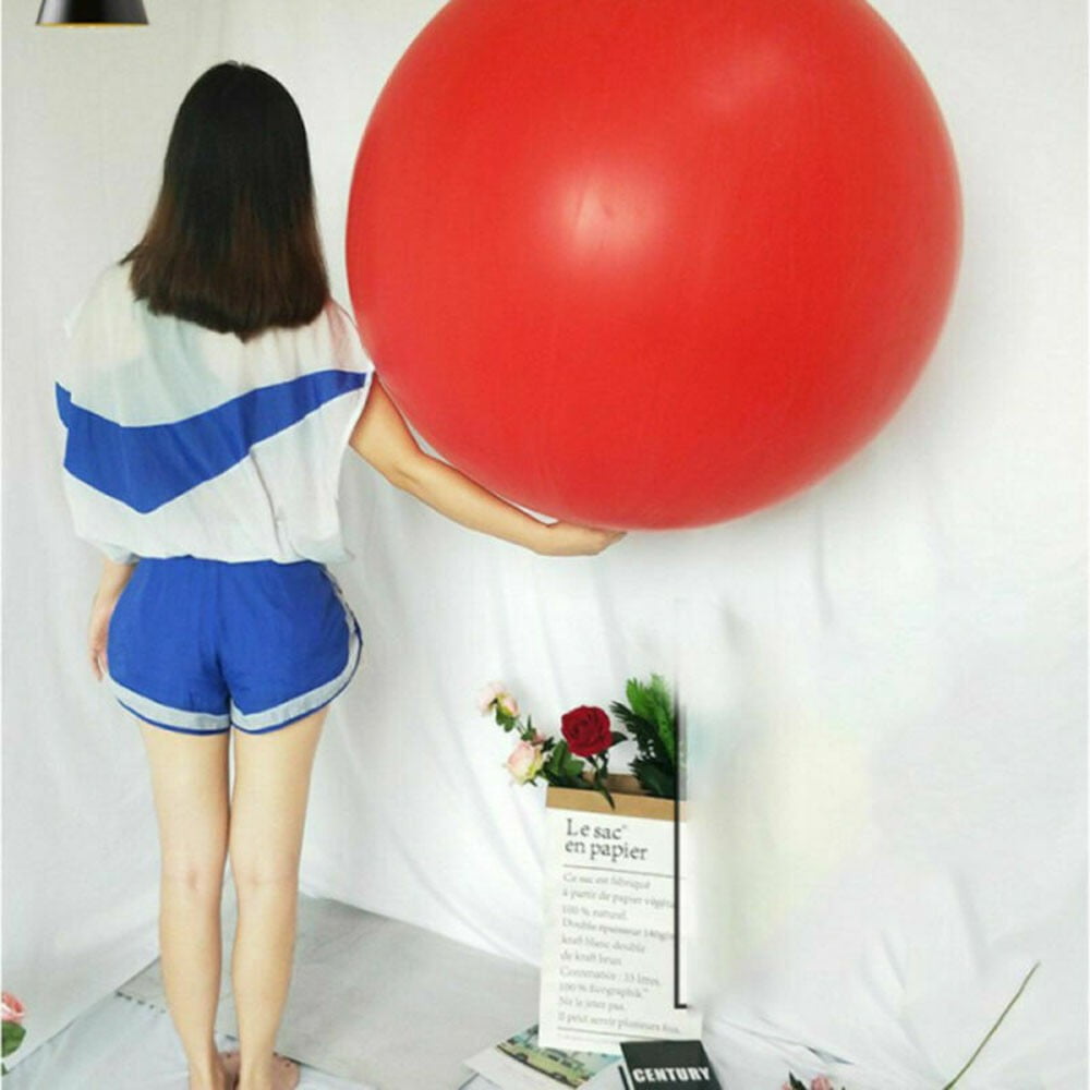 2Pcs 72 Inch Latex Giant Human for Egg Balloon Round Funny Game Balloon Toys