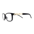 thumbnail image 3 of Womens Metal Sea Shell Jewel Chain Arm Fashion Reading Glasses Black Gold +1.00, 3 of 4