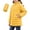 Yellow, variant on Piuwrlz Girls Windbreaker Jackets with Hood Pocket Kids Zipper Puffer Coat Lightweight Winter Jacket Yellow Size 10 Years