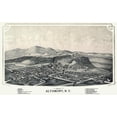 thumbnail image 3 of Burleigh 18x13 Black Modern Framed Museum Art Print Titled - Altamont New York - Burleigh 1889, 3 of 5