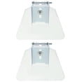 thumbnail image 1 of icolorfuled 2pcs Bench Grinder Guard Replacement Bench Grinder Eye Shield Grinder Attachments Screws Included, 1 of 6