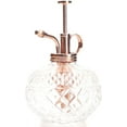 thumbnail image 5 of Plant Mister- Clear Color Glass Bottle & Brass Sprayer (Rose Gold), 5 of 19
