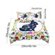 thumbnail image 3 of Easter Festal 3 Piece Bedding Set Cartoons Rabbits and Egg Graphic Patterns 2 Pillowcases and 1 Duvet Cover Good Quality Soft Fabric Accents, 3 of 6