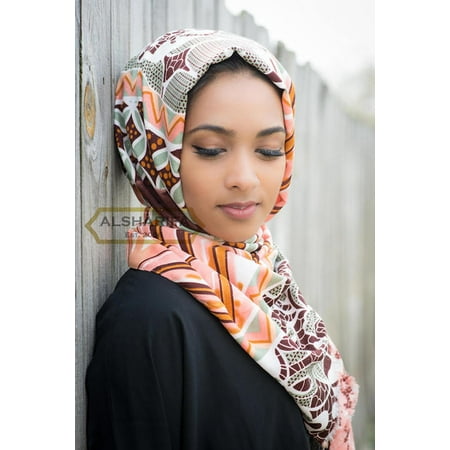 VIVID AFRICAN COLOR SCARF HIJAB 66" X 25"  WOMEN HEAD 