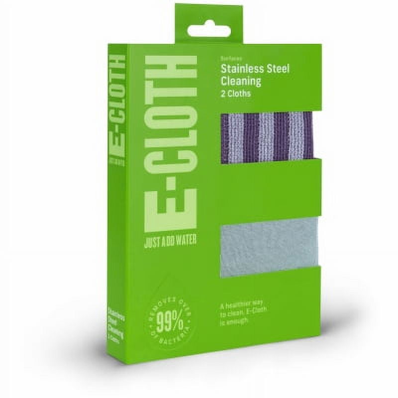 E-Cloth Stainless Steel Cleaning Cloth (2 Count)