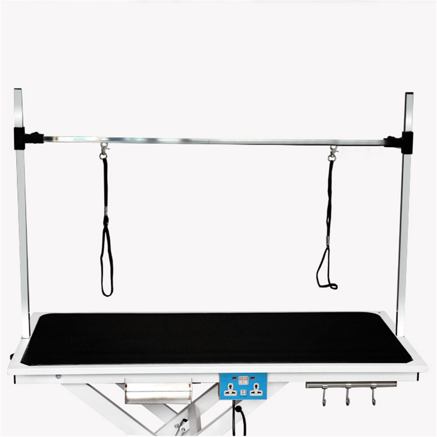 Pefilos 50" Heavy Duty Electric Lifting Pet Dog Grooming Table for Large Dogs with Powerful Motor, Height Adjust from 8" up to 36'', White Pefilos 50" Heavy Duty Electric Lifting Pet Dog Grooming Table for Large Dogs with Powerful Motor, Height Adjust from 8" up to 36'', White