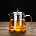 thumbnail image 4 of Bouilloire à Thé en Verre Borosilicaté Résistant à la Chaleur de 750 ml avec Doublure Intérieure en Acier Inoxydable, Filtre Intégré pour Thé en Feuilles, Théière Grande Capacité pour Réunions de Famille, Durable et Sécuritaire pour le Quotidien, 4 of 6