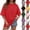 #02 Red, variant on Women's Oversized Tshirts Crewneck Summer Short Sleeve Loose Fit Solid Color Basic Tees Casual Daily Wear Tops, #02 Light pink, S