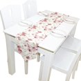 thumbnail image 5 of EREHome Pink Rose Floral Table Runner 13x70 Inches Pink Table Top Decoration, 5 of 5