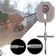 thumbnail image 4 of Herramienta de desmontaje de mantenimiento de carrete de pesca de precisión desmontaje de montaje de tambor de aleación de aluminio, ligero y duradero Plata Macarena Equipo de reacondicionamiento de carretes, 4 of 7