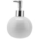 thumbnail image 1 of Botella de cerámica para loción, dispensador con bomba (blanco), 1 unidad, 1 of 5