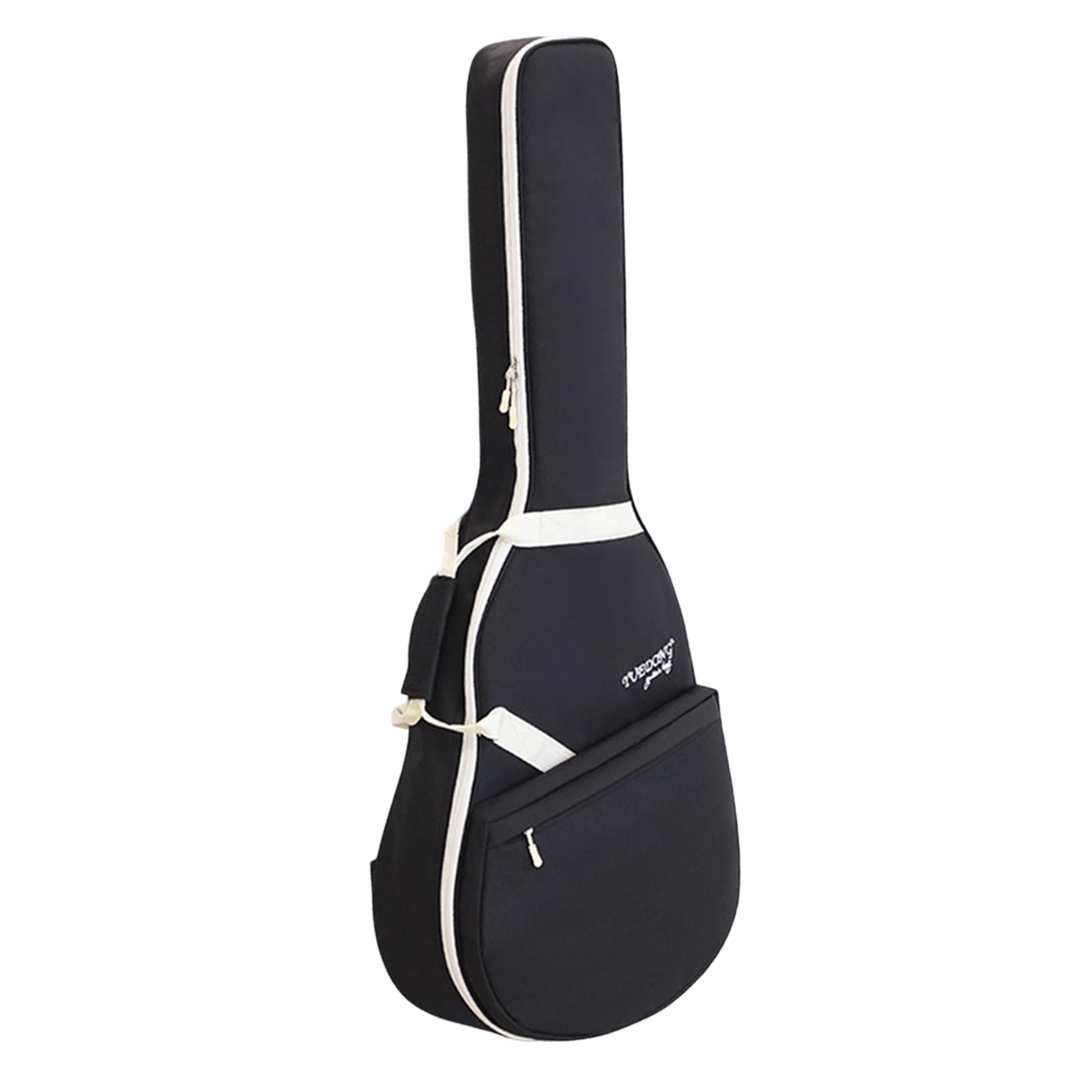 QccHieUs Acoustic Guitar Bag Guitar Gig Bag Professional Portable 40inch 41inch Dustproof black white