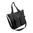 thumbnail image 2 of JVBTVB Women Large Capacity Tote Bag Canvas Zipper Handbag Casual Shopper Work Travel Shoulder Bag, 2 of 9