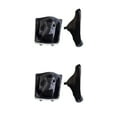 thumbnail image 1 of Thinsony Black Adjustment Gear Knob Shifter Gaiter Boot Collar For Comfort And Control Dustproof White line 2Set, 1 of 6