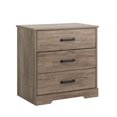 thumbnail image 4 of Prepac Rustic Ridge White 3-Drawer Nightstand, 16.25"D x 27.5"W x 26.75"H, 4 of 7