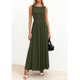 thumbnail image 5 of PRETTYGARDEN Summer Maxi Dresses for Women Sleeveless A Line Flowy Long Casual Sundress Wedding Guest Fashion Clothing, 5 of 10