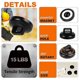 thumbnail image 4 of Magnetic Cable Zip Tie Mounts Clips 10 Piece Multipurpose Zip Ties Mount Base Holder Black Wire Cable Holder Mount, 4 of 5