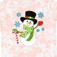thumbnail image 4 of Inktastic Christmas Snowman in Top Hat with Candy Cane Boys or Girls Toddler T-Shirt, 4 of 5