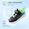thumbnail image 2 of DREAM PAIRS Kids' Tennis Shoes, Lightweight Running Sneakers with Hook-and-Loop Closure, Breathable Non-Slip Athletic Shoes for Boys and Girls, 2 of 4