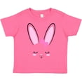 thumbnail image 3 of Inktastic Easter Bunny Girl Face Boys or Girls Toddler T-Shirt, 3 of 5