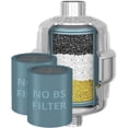 thumbnail image 1 of weAQUA Heavy Duty Shower Filter with Extra Replacement Cartridge &acirc;?? Advanced 99% Removal System for Hard Water, Chlorine, Fluoride &, 1 of 7
