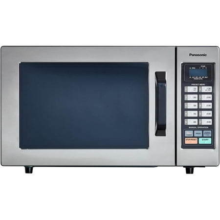 Panasonic 1000 Watt Commercial Microwave Oven with 10 Programmable Memory NE-1054F