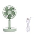 thumbnail image 1 of leyfeng Ventilador de escritorio plegable Ventilador exterior plegable Mini ventilador portátil Carga USB 3 velocidades ajustable No, 1 of 8