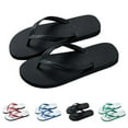 thumbnail image 4 of Men'S Breathable Beach Sandals Thai Flip Flops Men's Summer Non Slip Sandals Slippers Trend Rubber Indoor And Outdoor Wear Beach Shoes Personality Flip Flops Men'S Beach House Flip-Flops, 4 of 5
