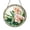 Acrylic 3.5 Inch, variant on Fantasy Mantis Stained Glass Style Window Suncatcher with Orchid Design, Decorative Hanging Light Catcher