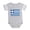 Heather Gray, variant on CafePress - Greek Flag - Cute Infant Baby Football Bodysuit