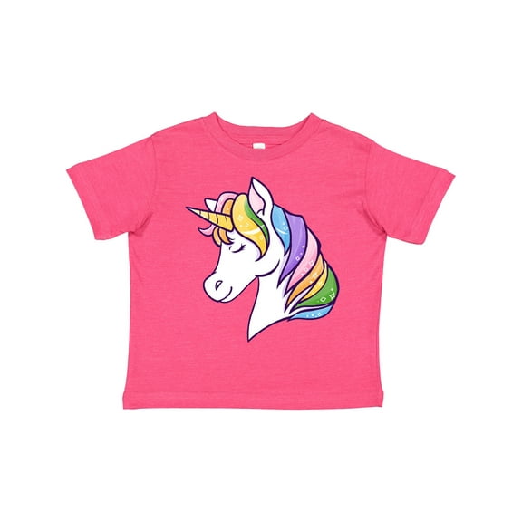 Inktastic Cute Rainbow Unicorn Boys or Girls Toddler T-Shirt