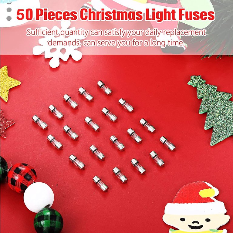 50 Amp Glass Fuse – 6x30mm Quick Blow, 12V, For Automotive & Electrical Use (Pack Of 1)