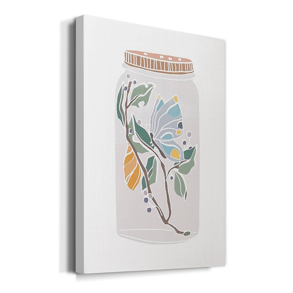 Nature Jar III Premium Gallery Wrapped Canvas - Ready to Hang
