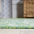 thumbnail image 4 of JONATHAN Y SANTA MONICA 5 x 8 Area Rug, Malta Bohemian Medallion Textured Weave - Cream/Green, SMB104F-5, 4 of 11