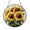 Acrylic 3.5 Inch, variant on Bright Sunflower Stained Glass Suncatcher, Window Art Hanging with Bold Floral Colors for Cozy Homes
