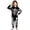 r-125Black97, variant on MEZZALL Kids Halloween Print Girls Pajama Sets O-Neck Long Sleeve T-Shirts Pants Cozy Nights 2 Piece Sleepwear