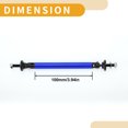 thumbnail image 4 of Unique Bargains 2pcs 100mm/3.94in Adjustable Front Bumper Lip Splitter Strut Support Bars Bule, 4 of 6
