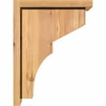 thumbnail image 3 of 7 1/2"W x 12"D x 16"H Monterey Smooth Corbel w/Backplate, Western Red Cedar, 3 of 9