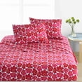 thumbnail image 2 of Marimekko Mini Unikko Pillowcase Pair, Standard, Red, 2 of 8