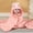 Orange, variant on Kids Animal Hooded Bath Towel Soft Cartoon Cloak for Boys Girls,Coffee,One Size