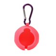 thumbnail image 2 of Porta Pelotas de Golf de Silicona Sunnimix 2 Piezas Clip a Presión Color Rojo, 2 of 8